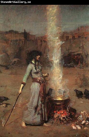 John William Waterhouse Magic Circle